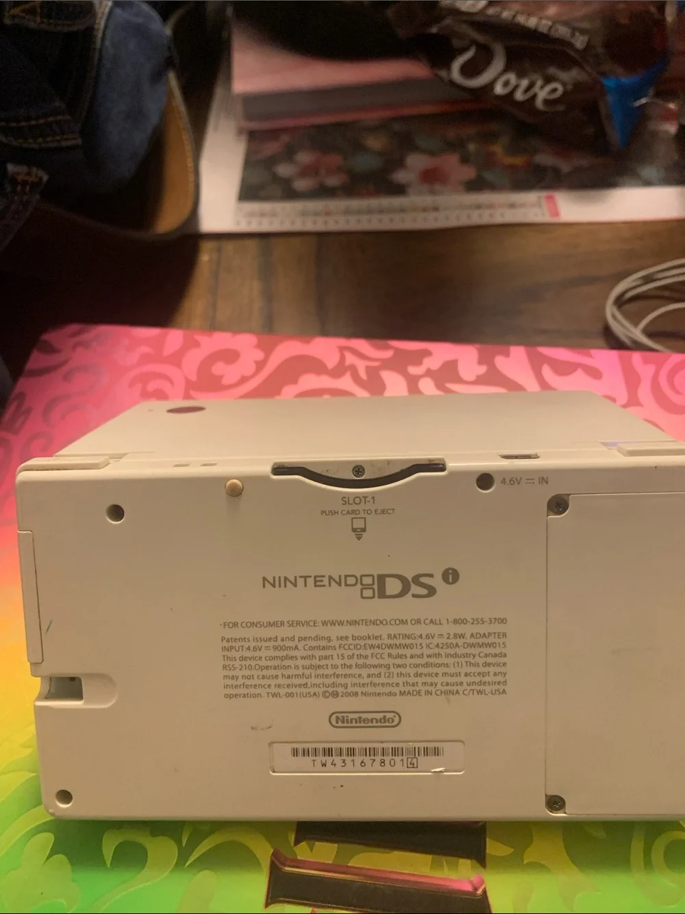 Nintendo DS i Handheld Console - White
